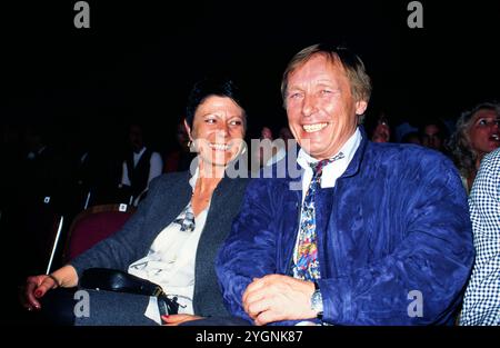 Schauspieler Claus Theo Gärtner mit Ehefrau Brigitte, vers 1990. Banque D'Images