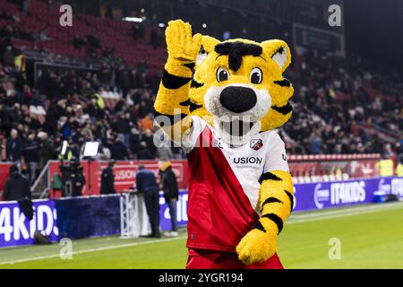 Utrecht, pays-Bas. 08 novembre 2024. UTRECHT, 08-11-2024, stade Galgenwaard. Football néerlandais eredivisie, saison 2024/2025. Crédit tigre : Pro Shots/Alamy Live News Banque D'Images