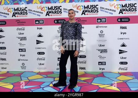 Barcelone, Espagne. 08 novembre 2024. Photocall Los 40 Music Awards à Barcelone crédit : CORDON PRESS/Alamy Live News Banque D'Images
