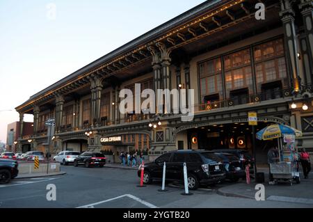 New York, États-Unis. 07 novembre 2024. Le Battery maritime Building est vu à Lower Manhattan, New York. (Photo de Jimin Kim/SOPA images/SIPA USA) crédit : SIPA USA/Alamy Live News Banque D'Images