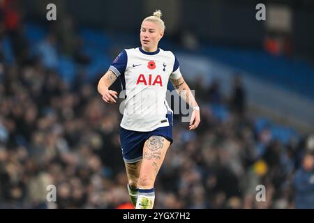 Bethany Angleterre de Tottenham Hotspur lors du match de Super League féminine Barclays Manchester City Women vs Tottenham Hotspur Women au stade Etihad, Manchester, Royaume-Uni, 8 novembre 2024 (photo de Cody Froggatt/News images) Banque D'Images