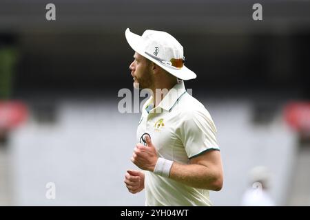 MELBOURNE AUSTRALIE. 9 novembre 2024. Australie v Inde 2e test au Melbourne Cricket Ground, Melbourne, Australie le 9 novembre 2024. Crédit : Karl Phillipson / Alamy Live News Banque D'Images