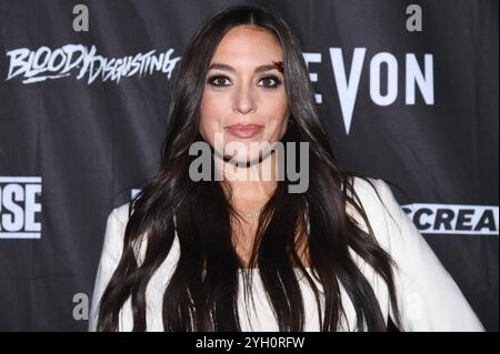 New York, États-Unis. 08 novembre 2024. Sammi Giancola assiste à la première du Devon New York à l'AMC Empire 25 à Times Square, New York, NY, le 8 novembre 2024. (Photo par Anthony Behar/Sipa USA) crédit : Sipa USA/Alamy Live News Banque D'Images