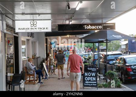 Brisbane, Queensland. 4 octobre 2024. Oxford Street, Bulimba. Crédit : Richard Milnes/Alamy Banque D'Images