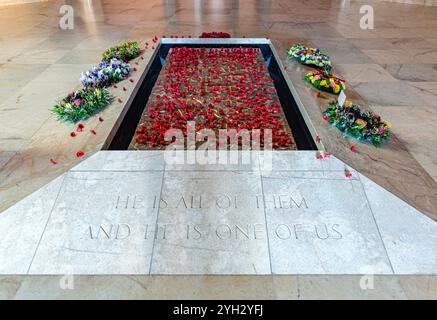 Tombe du soldat inconnu au Mémorial australien de la guerre Banque D'Images