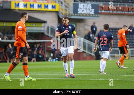 Dundee, Écosse. 9 novembre 2024. Connor Randall en action lors du William Hill SPFL Premiership match entre Dundee United et Ross County au Tannadice Park, Dundee. Crédit : Connor Douglas/Alamy Live News Banque D'Images