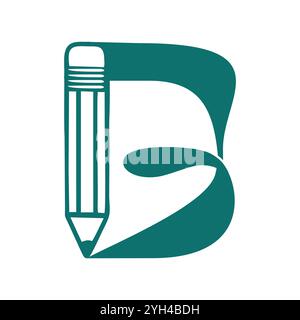 Lettre initiale B Illustration de Vecteur