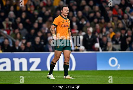 Twickenham, Royaume-Uni. 09 novembre 2024. Autumn International. Angleterre V Australie. Allianz Stadium. Twickenham. Dylan Pietsch (Australie) lors du match international de rugby d'automne Angleterre V Australie à l'Allianz Stadium, Londres, Royaume-Uni. Crédit : Sport in Pictures/Alamy Live News Banque D'Images