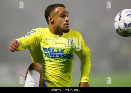 WAALWIJK, 09-11-2024. Stade Mandemakers. Football néerlandais eredivisie, saison 2024/2025, pendant le match RKC - NEC, joueur de RKC Waalwijk Liam van Gelderen crédit : Pro Shots/Alamy Live News Banque D'Images