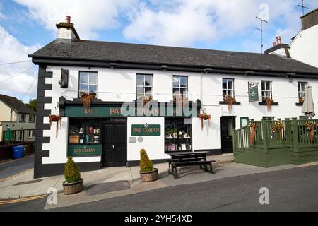 pat cohans bar pub restaurant restauré pour reproduire le pub dans le film the quiet man cong, comté mayo, république d'irlande Banque D'Images