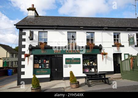 pat cohans bar pub restaurant restauré pour reproduire le pub dans le film the quiet man cong, comté mayo, république d'irlande Banque D'Images