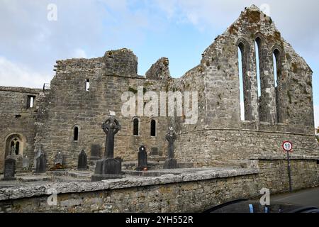 cong abbey, cong, county mayo, république d'irlande Banque D'Images