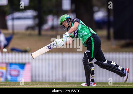 Melbourne, Australie, 9 novembre 2024. Marizanne Kapp des Melbourne Stars lors du match T20 de Weber Women's Big Bash League (WBBL10) entre Melbourne Renegades Women et Melbourne Stars Women au CitiPower Centre Junction Oval le 9 novembre 2024 à Melbourne, Australie. Crédit : Santanu Banik/Speed Media/Alamy Live News Banque D'Images