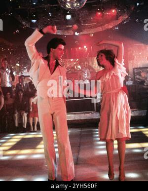 SATURDAY NIGHT FEVER 1977 film Paramount Pictures avec John Travolta et Karen Gorney Banque D'Images