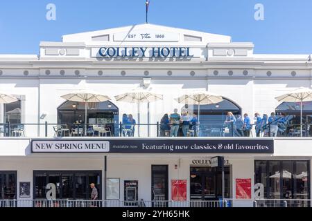 Colley Hotel, Jetty Road, Glenelg, Adélaïde, Australie-Méridionale, Australie Banque D'Images