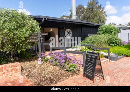 Entrée à Maggie Beer's Farm Shop, Pheasant Farm Road, Nuriootpa, Barossa Valley, Australie méridionale, Australie Banque D'Images