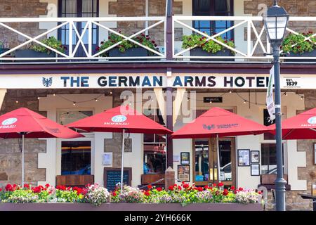 The German Arms Hotel (1839), main Street, Hahndorf, Adelaide Hills Region, Australie méridionale, Australie Banque D'Images