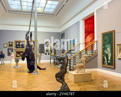 Intérieur de la galerie d'art d'Australie méridionale, North Terrace, Adélaïde, Australie méridionale, Australie Banque D'Images