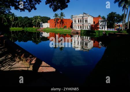 Bâtiment historique Baro Sardarbari à Sonargaon au Bangladesh Banque D'Images