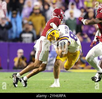 Baton Rouge, États-Unis. 09 novembre 2024. Lors d'un match de football de la Southeastern Conference au Tiger Stadium le samedi 9 novembre 2024 à Baton Rouge, Louisiane. (Photo de Peter G. Forest/Sipa USA) crédit : Sipa USA/Alamy Live News Banque D'Images