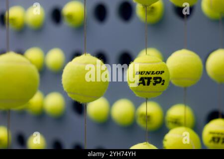 Turin, Italie. 9 novembre 2024. Le Village des fans de Nitto ATP finals. Crédit : M. Bariona/Alamy Live News Banque D'Images