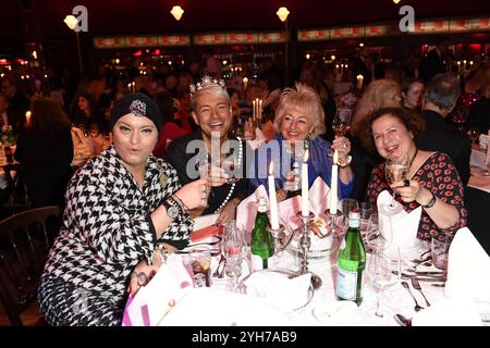 Julian F. M. Stoeckel, Marcell Damaschke, Stefanie Simon und Franziska Traub BEI der PALAZZO Gala-Premiere im PALAZZO-Spiegelpalast in Berlin am 09.11.2024 Banque D'Images