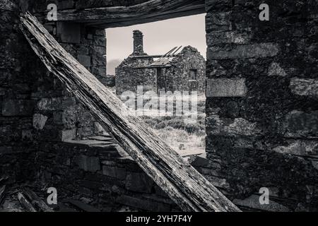 Dinorwic Slate Quarry, Gywnedd, pays de Galles Banque D'Images