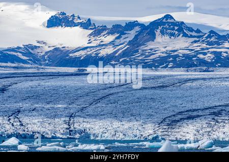 Gletscherlagune Jökulsarlon Banque D'Images