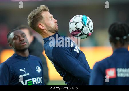 Silkeborg, Danemark. 10 novembre 2024. Silkeborg moeder Randers FC i Superligaen soendag den 10. novembre 2024 paa JYSK Park i Silkeborg soendag den 10. novembre 2024. Crédit : Ritzau/Alamy Live News Banque D'Images