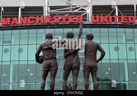 Manchester, Royaume-Uni. 10 novembre 2024. Lors du match de premier League à Old Trafford, Manchester. Le crédit photo devrait se lire : Anna Gowthorpe/Sportimage crédit : Sportimage Ltd/Alamy Live News Banque D'Images