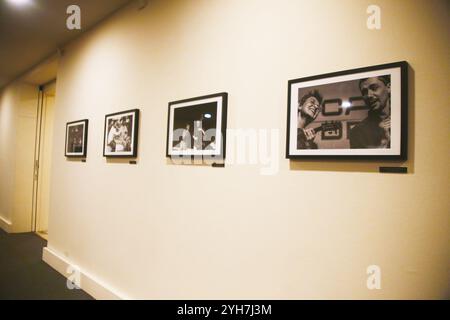 9 novembre 2024, Rome, Latium, Italie : AFIJ présente l'exposition ''il Jazz e L'Energia del Sorriso'' à l'Auditorium Parco della Musica. Projet photographique de Gabriele Lugli. Commissaires et organisateurs de l’exposition Gabriele Lugli et Maurizio Magnetta. Présents à l'inauguration qui a eu lieu aujourd'hui étaient également quelques musiciens représentés dans l'exposition photos et d'autres photographes présents avec leurs œuvres à l'exposition (crédit image : © Daniela Franceschelli/Pacific Press via ZUMA Press Wire) USAGE ÉDITORIAL SEULEMENT! Non destiné à UN USAGE commercial ! Banque D'Images