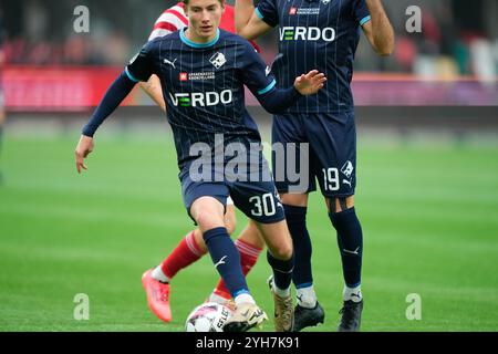 Silkeborg, Danemark. 10 novembre 2024. Silkeborg moeder Randers FC i Superligaen soendag den 10. novembre 2024 paa JYSK Park i Silkeborg soendag den 10. novembre 2024. Crédit : Ritzau/Alamy Live News Banque D'Images