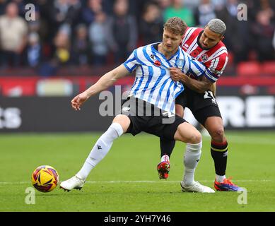 Sheffield, Royaume-Uni. 10 novembre 2024. Vinícius Souza de Sheffield United lors du Sky Bet Championship match à Bramall Lane, Sheffield. Le crédit photo devrait se lire : Simon Bellis/Sportimage crédit : Sportimage Ltd/Alamy Live News Banque D'Images