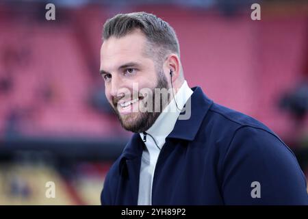 Munich, Allemagne. 10 novembre 2024. NFL Munich Game New York Giants - Carolina Panthers AM 10.11.2024 in der Allianz Arena in Muenchen Bjoern Werner Foto : Revierfoto crédit : ddp media GmbH/Alamy Live News crédit : ddp media GmbH/Alamy Live News Banque D'Images