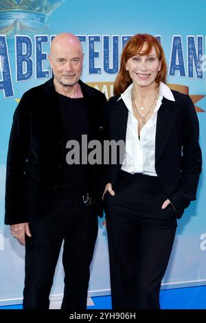 Schauspieler Christian Berkel und Schauspielerin Andrea Sawatzki BEI der 1-Jahres-Charity von Abenteuerland zugunsten der Arche Kinderstiftung im Capitol Theater. Düsseldorf, 10.11.2024 NRW Deutschland Copyright : xChristophxHardtx Banque D'Images