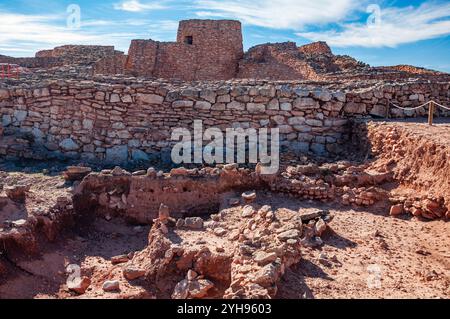 La Motilla del Azuer, Daimiel, fortification préhistorique de l'âge du bronze. La riche histoire de ces sites offre une fenêtre sur notre passé lointain Banque D'Images