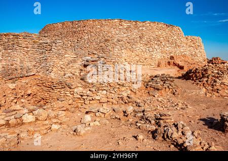 La Motilla del Azuer, Daimiel, fortification préhistorique de l'âge du bronze. La riche histoire de ces sites offre une fenêtre sur notre passé lointain Banque D'Images