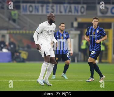 Italie, Milan, 11 novembre 2024, Italien Series A, FC Inter vs SSC Napoli crédit : Nderim Kaceli/Alamy Live News Banque D'Images