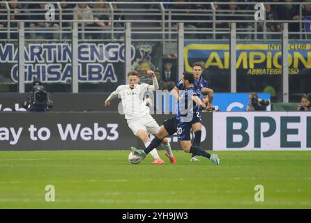 Italie, Milan, 11 novembre 2024, Italien Series A, FC Inter vs SSC Napoli crédit : Nderim Kaceli/Alamy Live News Banque D'Images