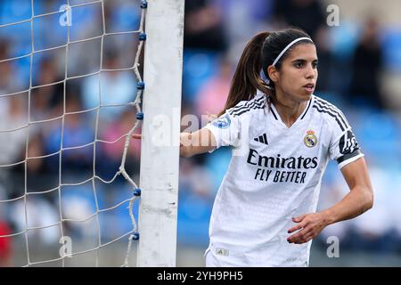 Barcelone, Espagne. 09 novembre 2024. Barcelone, Espagne, 9 novembre 2024 : Alba Redondo (11 Real Madrid) en action lors du match de football de Liga F entre le FC Levante Badalona et le Real Madrid CF à l'Estadi Municipal de Badalona à Barcelone, Espagne (Judit Cartiel/SPP) crédit : SPP Sport photo de presse. /Alamy Live News Banque D'Images