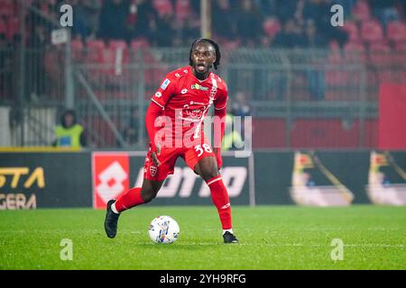 Monza, Italie. 10 novembre 2024. Warren Bondo (AC Monza) lors du championnat italien Serie A match de football entre AC Monza et SS Lazio le 10 novembre 2024 au U-Power Stadium de Monza, Italie - photo Morgese-Rossini/DPPI crédit : DPPI Media/Alamy Live News Banque D'Images