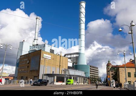 Goteborg Energi appartient à la population de Gothenburg et produit et distribue de l'électricité dans toute la ville avec des bénéfices retournés pour l'investissement Banque D'Images