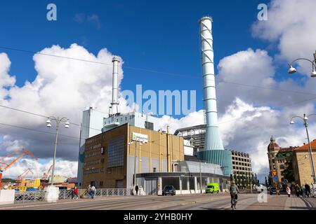 Goteborg Energi appartient à la population de Gothenburg et produit et distribue de l'électricité dans toute la ville avec des bénéfices retournés pour l'investissement Banque D'Images