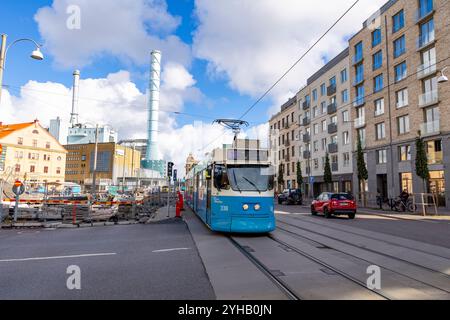 Goteborg Energi appartient à la population de Gothenburg et produit et distribue de l'électricité dans toute la ville avec des bénéfices retournés pour l'investissement Banque D'Images