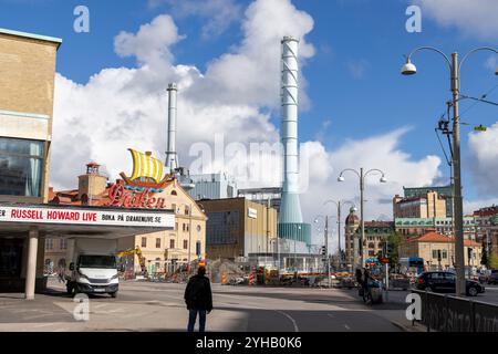 Goteborg Energi appartient à la population de Gothenburg et produit et distribue de l'électricité dans toute la ville avec des bénéfices retournés pour l'investissement Banque D'Images