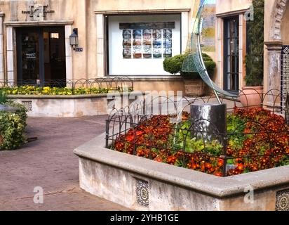 Tlaquepaque Village art et galerie centre. Banque D'Images