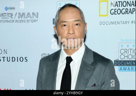 New York, États-Unis. 10 novembre 2024. Ken Leung assiste au 9e Annual Critics Choice Documentary Awards à l'Edison Ballroom à New York, NY, le 10 novembre 2024. (Photo par Efren Landaos/Sipa USA) crédit : Sipa USA/Alamy Live News Banque D'Images