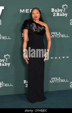 Allyson Felix assiste au Gala Baby2Baby 2024 au Pacific Design Center le 9 novembre 2024 à West Hollywood, Californie. Photo : Crash/imageSPACE/SIPA USA Banque D'Images