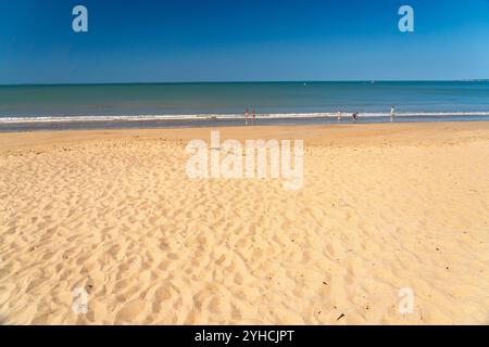 Plage des Chardons Der Strand plage des Chardons à l Aiguillon-la-Presqu ile, Frankreich plage des Chardons à l Aiguillon-la-Presqu ile, Franc Banque D'Images