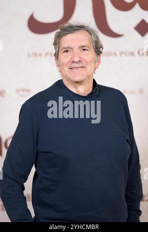 Madrid. Espagne. 20241111, Gerardo Herrero assiste à la conférence photo Raqa à l'URSO Spa Hotel le 11 novembre 2024 à Madrid, Espagne crédit : MPG/Alamy Live News Banque D'Images